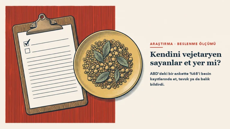 Kırmızı bir zemin üzerinde boş satırlı bir anket panosu ve yanında mercimek ve nohut dolu sarı bir tabak